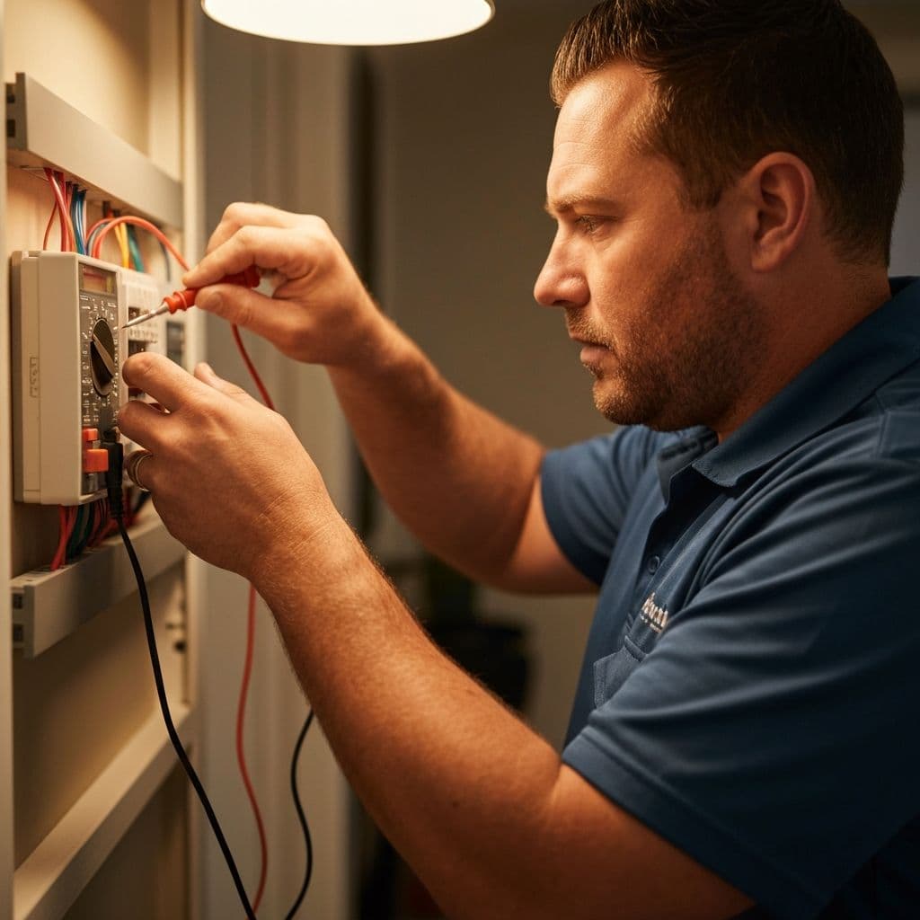 Electrical safety inspection on Perth residential switchboard