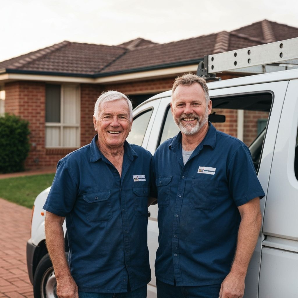 Anthony and his father — the Midland Electrician team